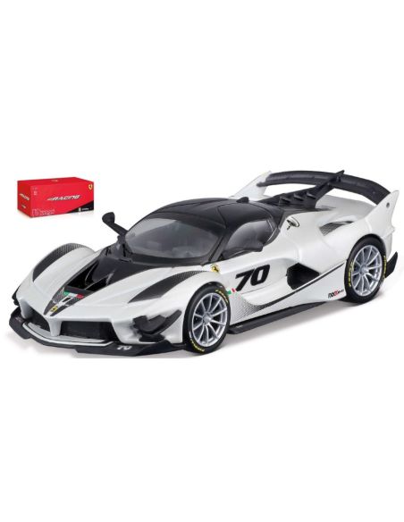 BBURAGO BU36311 FERRARI FXX-K EVO N.70 2017 WHITE 1:43 Modellino