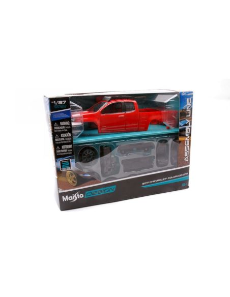 MAISTO MI39309 CHEVROLET COLORADO ZR2 2017 RED 1:24 Modellino