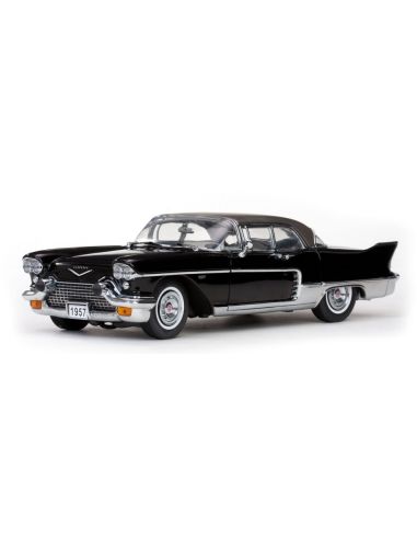 SUNSTAR SS4001 CADILLAC ELDORADO BROUGHAM 1957 HARD TOP EBONY BLACK 1:18 Modellino