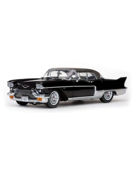 SUNSTAR SS4001 CADILLAC ELDORADO BROUGHAM 1957 HARD TOP EBONY BLACK 1:18 Modellino