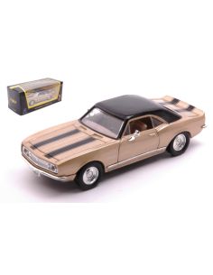 LUCKY DIE CAST LDC94216GD CHEVROLET CAMARO Z-28 1967 GOLD...