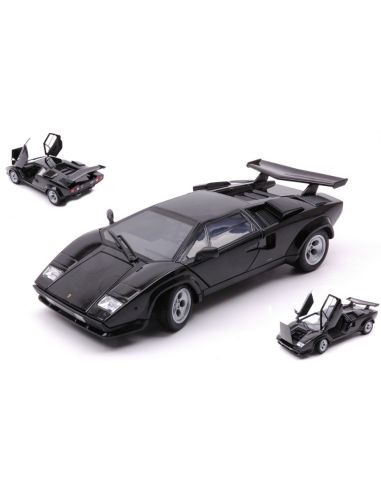 WELLY WE24112BK LAMBORGHINI COUNTACH BLACK 1:24 Modellino