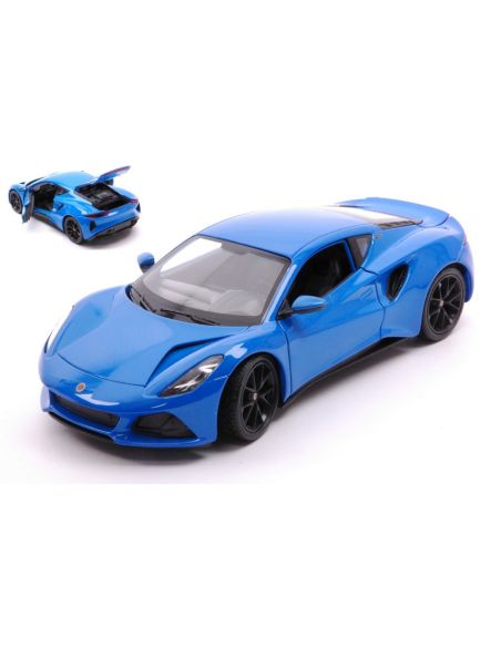 WELLY WE24115B LOTUS EMIRA 2021 BLUE 1:24 Modellino