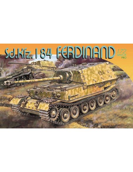 DRAGON D7344 SD.KFZ.184 FERDINAND KIT 1:72 Modellino