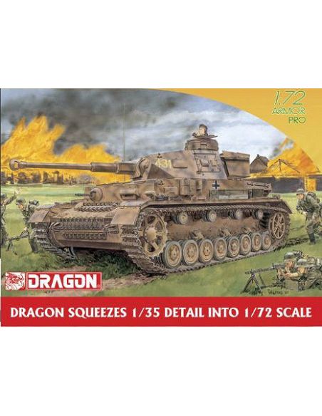 DRAGON D7359 PZ.KPFW IV AUSF.F2 KIT 1:72 Modellino