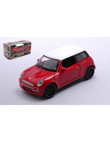 MOTORMAX MTM4037 MINI COOPER RED 1:43 Modellino