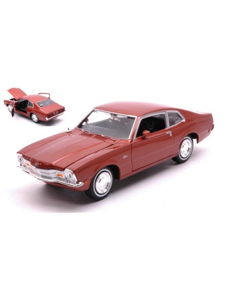 MOTORMAX MTM79041BR MERCURY COMET FORGETTEN CLASSIC SERIES  1971 BROWN 1:24 Modellino