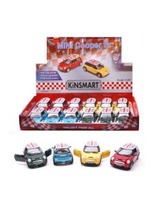 KINSMART KT89900 MINI COOPER S CAR ROOF WITH UK FLAG cm...