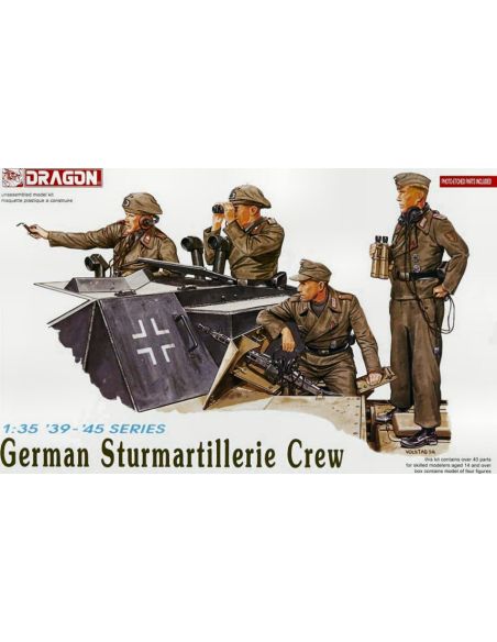 DRAGON D6029 GERMAN STURMARTILLERIE KIT 1:35 Modellino