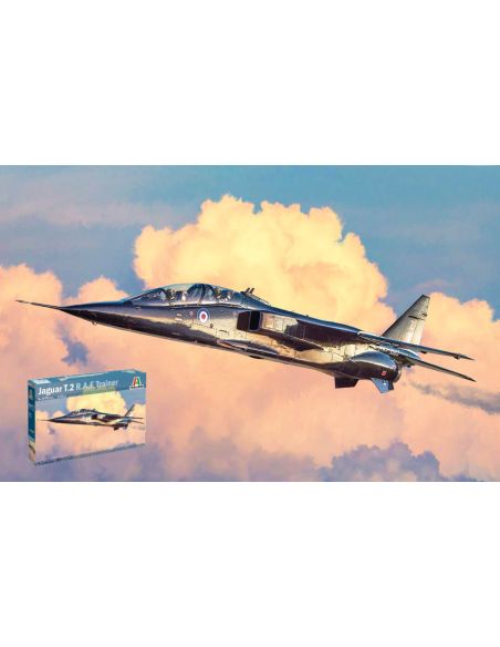 ITALERI IT1470 JAGUAR T.2 R.A.F. TRAINER KIT 1:72 Modellino