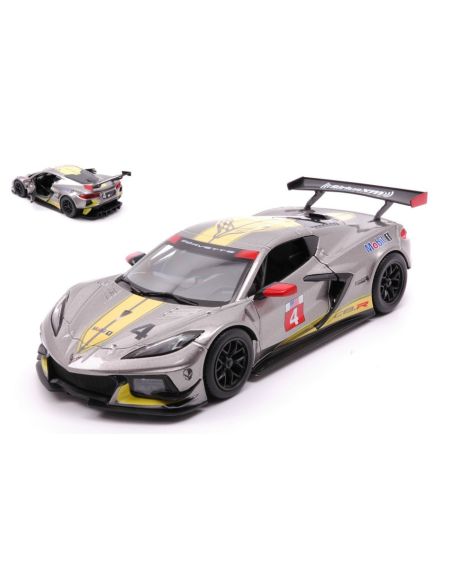 BBURAGO BU28024 CHEVROLET CORVETTE C8.R N.4 2020 1:24 Modellino