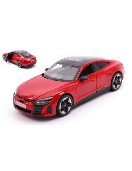 MAISTO MI32907R AUDI e-TRON GT 2022 RED 1:24 Modellino