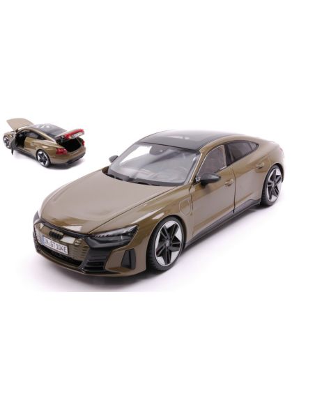 BBURAGO BU11050G AUDI RS e-TRON GT 2022 GREEN 1:18 Modellino