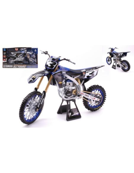 NEW RAY NY49713 YAMAHA YZ 450 F N.3 ELI TOMAC 1:6 Modellino