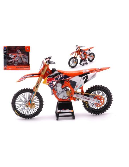 NEW RAY NY58353 KTM RED BULL 450 SX-F N.2 COOPER WEBB 1:12 Modellino