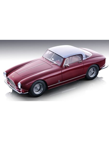 TECNOMODEL TMD18229D FERRARI 250 GT EUROPA 1955 MET.RED/MET.SILVER ROOF 1:18 Modellino