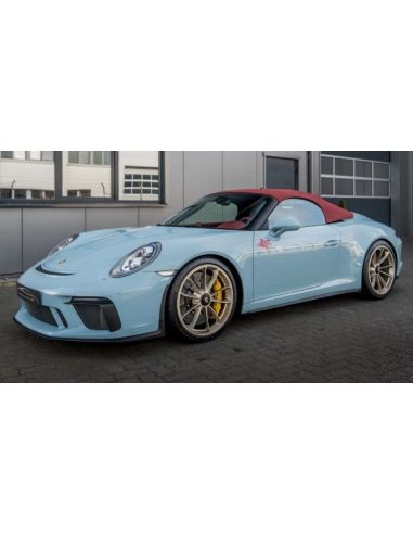 GT SPIRIT GT408 PORSCHE 911 (991.2) SPEEDSTER 2019 MEISSEN BLUE 1:18 Modellino