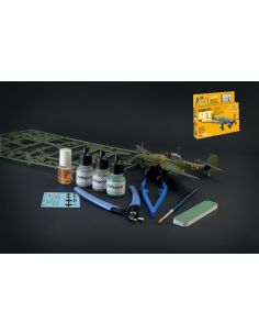 ITALERI IT72010 JUNKER JU-87B STUKA SET COMPLETO  KIT...
