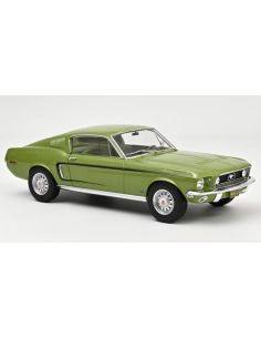 NOREV NV122704 FORD MUSTANG FASTBACK GT 1968 LIGHT GREEN...