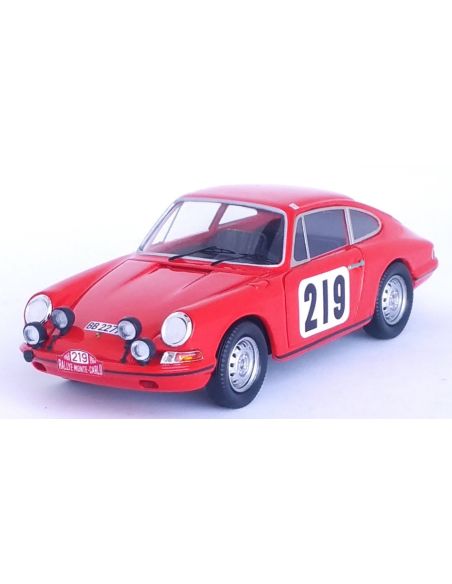 TROFEU TFDSN139 PORSCHE 911T RALLY MONTE CARLO 1968 WALDEGAARD/HELMER 1:43 Modellino