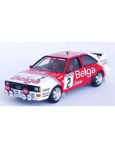 TROFEU TFRRBE50 AUDI QUATTRO 1st BPUCLES DE SPA 1983 DUEZ-LUX 1:43 Modellino