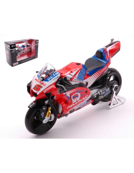 MAISTO MI36379Z DUCATI DESMOSEDICI MOTOGP 2021 N.5 JOHANN ZARCO 1:18 Modellino