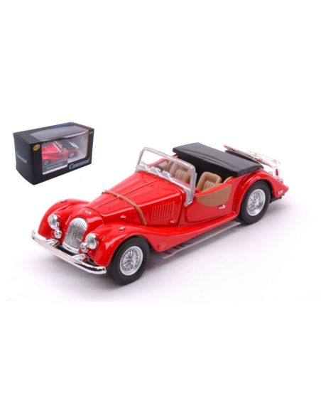 CARARAMA CA412160 MORGAN PLUS EIGHT RED 1:43 Modellino