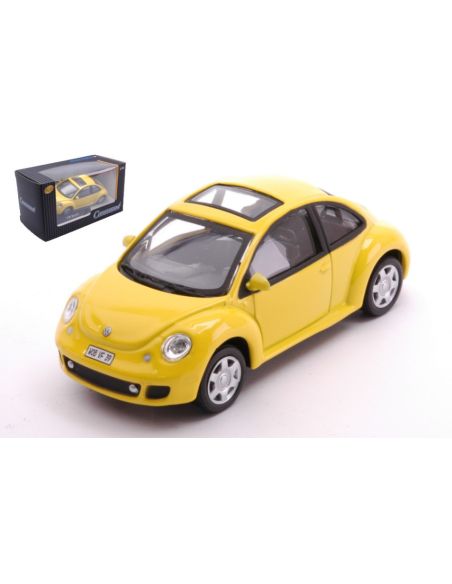 CARARAMA CA431380 VW NEW BEETLE YELLOW 1:43 Modellino