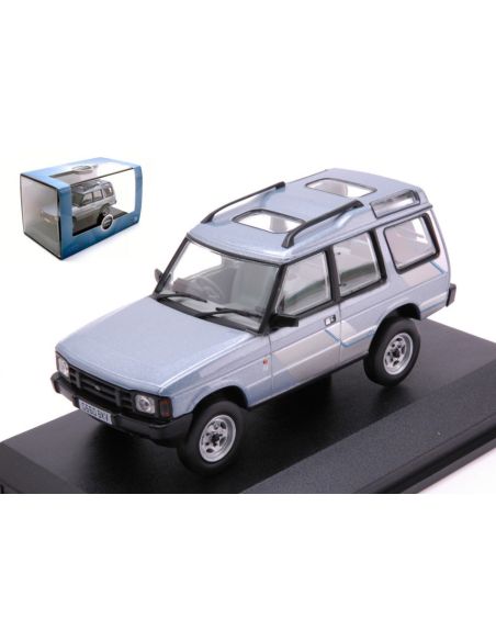 OXFORD OXF43DS1002 LAND ROVER DISCOVERY 1MISTRALE METALLIC LIGHT BLUE 1:43 Modellino