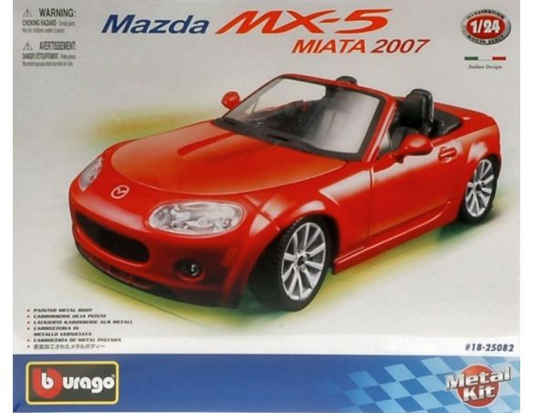 Bburago BU25082 MAZDA MX 5 MIATA 2007 KIT 1:24 Kit Auto