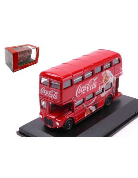 OXFORD OXF76RM114CC ROUTEMASTER XMAS COCA COLA 1:76 Modellino