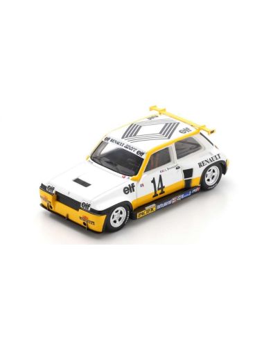SPARK MODEL SF173 RENAULT R5 TURBO N.14 CHAMPIONNAT DE FRANCE PROD.1985 J.L.BOUSQUET 1:43 Modellino