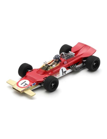 SPARK MODEL S6351 LOTUS 63 GRAHAM HILL 1969 N.1T PRACTICE 63-02 DUTCH GP 1969 1:43 Modellino