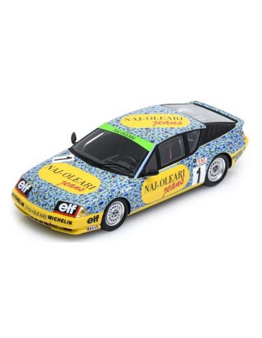 SPARK MODEL S7332 ALPINE V6 TURBO N.1 EUROPA CUP CHAMPION 1987 MASSIMO SIGALA 1:43 Modellino
