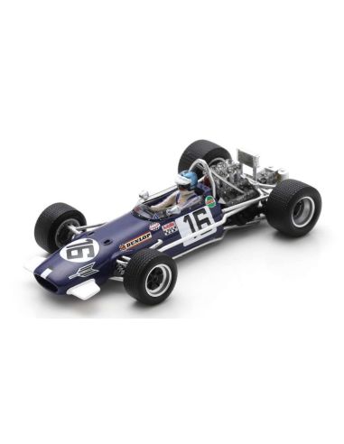 SPARK MODEL S8317 BRABHAM BT26A PIERS COURAGE 1969 N.16 2nd MONACO GP 1:43 Modellino