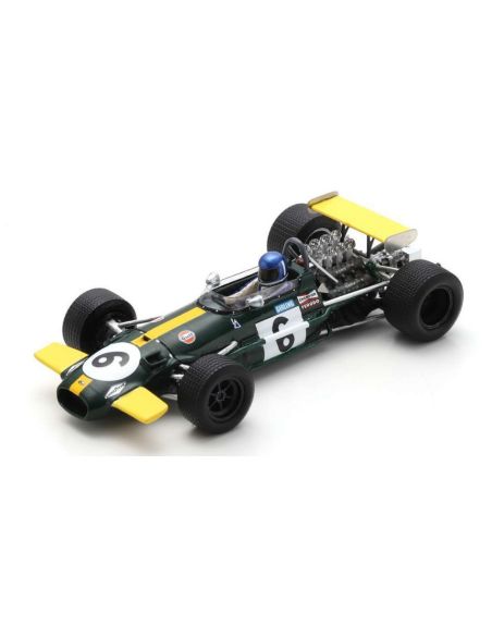 SPARK MODEL S8321 BRABHAM BT26A JACKY ICKX 1969 N.6 WINNER GERMAN GP 1:43 Modellino