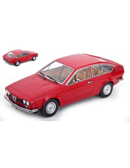 KK SCALE KKDC181061 ALFA ROMEO ALFETTA GT 1.6 1976 RED 1:18 Modellino