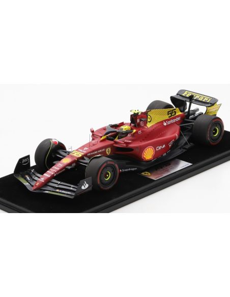 LOOKSMART LS18F1046 FERRARI F1-75 N.55 4th ITALIAN GP 2022 C.SAINZ 1:18 Modellino