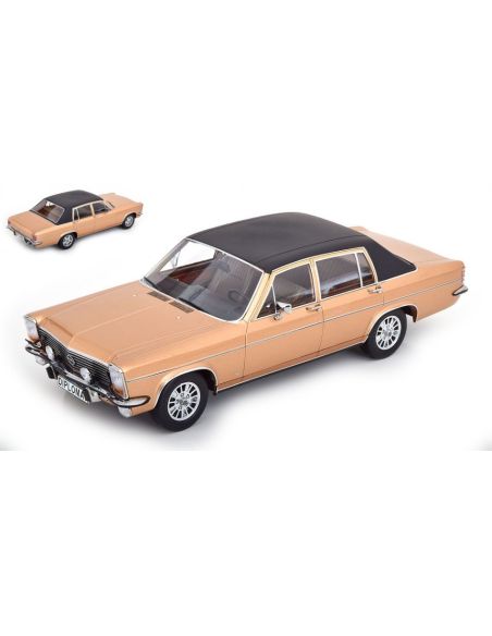 MODELCARGROUP MCG18335 OPEL DIPLOMAT B 1972 MET.BEIGE/MATT BLACK 1:18 Modellino