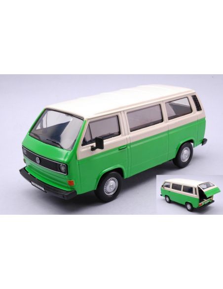 MOTORMAX MTM79376GN VW TYPE 2 (T3) GREEN/WHITE 1:24 Modellino