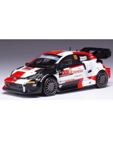 IXO MODEL RAM876 TOYOTA YARIS WRC N.18 RALLY YPERN 2022 KATSUTA-JOHNSTON 1:43 Modellino