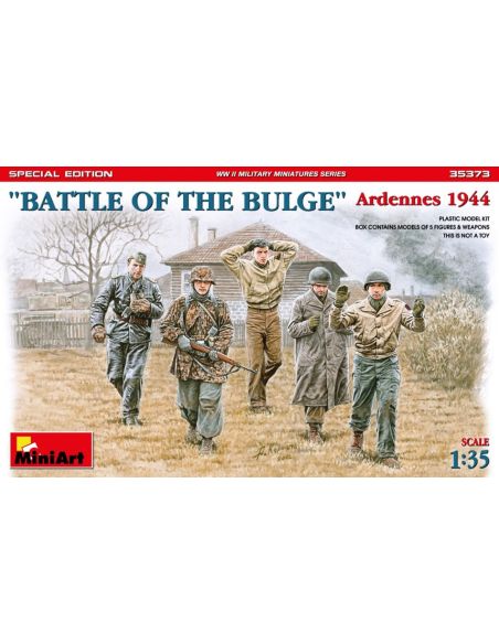 MINIART MIN35373 BATTLE OF THE BULGE ARDENNES 1944 KIT 1:35 Modellino