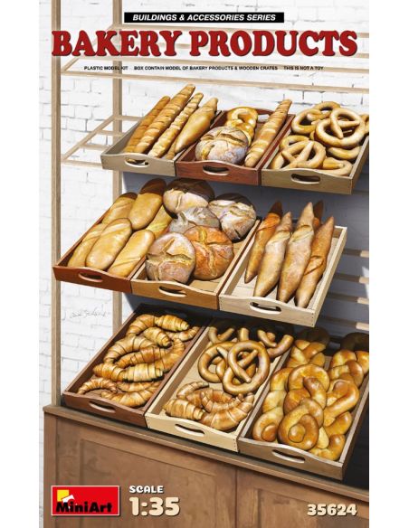 MINIART MIN35624 BAKERY PRODUCTS KIT 1:35 Modellino