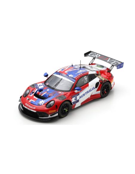 SPARK MODEL S6322 PORSCHE 911 GT3 R N.4 WINNER FIA GT SPRINT MATT CAMPBELL 1:43 Modellino