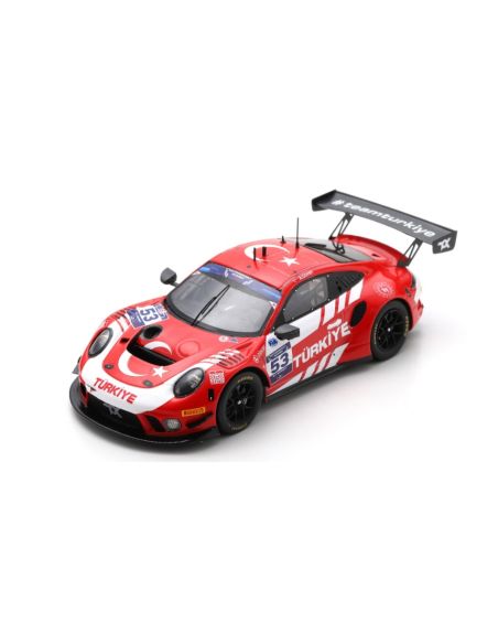 SPARK MODEL S6326 PORSCHE 911 GT3 R N.53 FIA GT SPRINT 2022 AYHANCAN GUVEN 1:43 Modellino