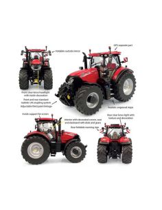 UNIVERSAL HOBBIES UH6465 TRATTORE CASE IH PUMA 260...