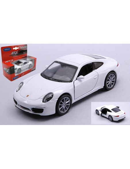 WELLY WE43661W PORSCHE 911 (991) CARRERA S WHITE cm 11 Modellino