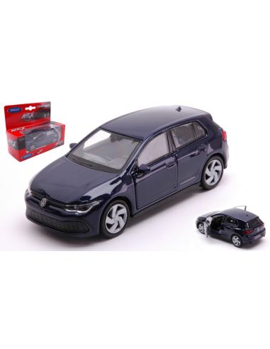 WELLY WE43823WB VW GOLF 8 GTI 2020 BLUE cm11 Modellino