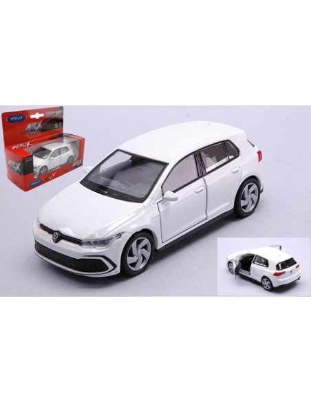 WELLY WE43823WW VW GOLF 8 GTI 2020 WHITE cm11 Modellino