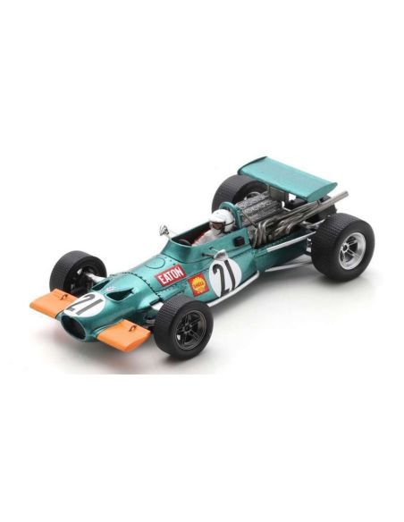 SPARK MODEL S2347 BRM P139 N.21 SOUTH AFRICAN GP 1970 GEORGE EATON 1:43 Modellino